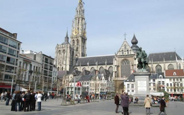 Hotel Keyserlei Antwerpen Exterior foto