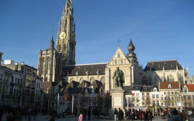 Hotel Keyserlei Antwerpen Exterior foto
